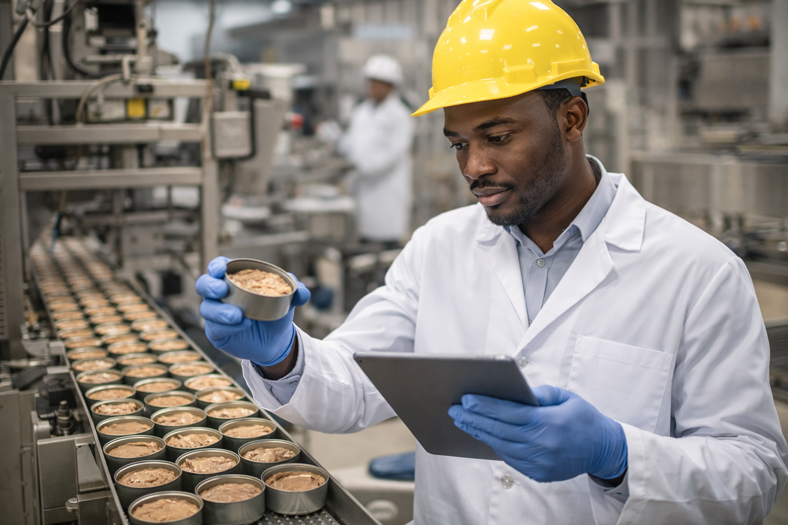 Ghanaian R&D Product Developer in Food Processing Facility